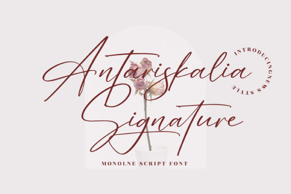 Antariskalia Signature: A Strategic Asset for Elegant Typography