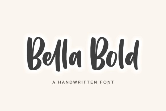 Bella Bold: Elevating Design with Handwritten Elegance