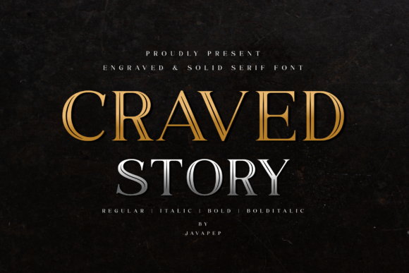 Craved Story Font: A Guide to Engraved Elegance