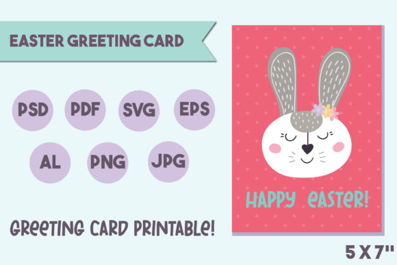Designing a Custom Easter Greeting Card with the Easter Bunny