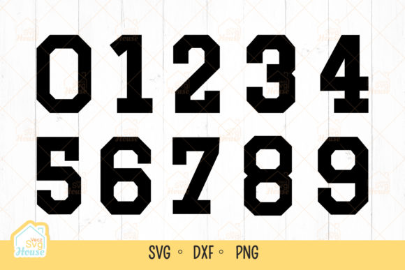 Mastering the Varsity Aesthetic: A Comprehensive Guide to Sports Jersey Varsity Font Numbers SVG for Digital Crafting