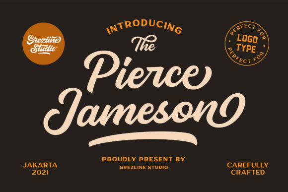 Pierce Jameson: Elevating Design Authenticity with a Timeless Serif and Sans-Serif Duo