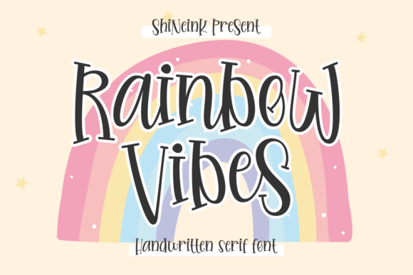 Rainbow Vibes: The Quirky Serif for Creative Projects