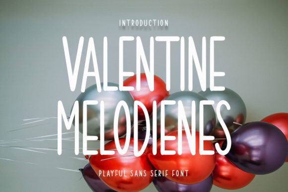 Valentine Melodienes: Elevate Your Design with Clean Typography