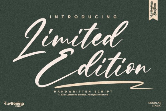 Why Limited Edition Font Elevates Personalized Design